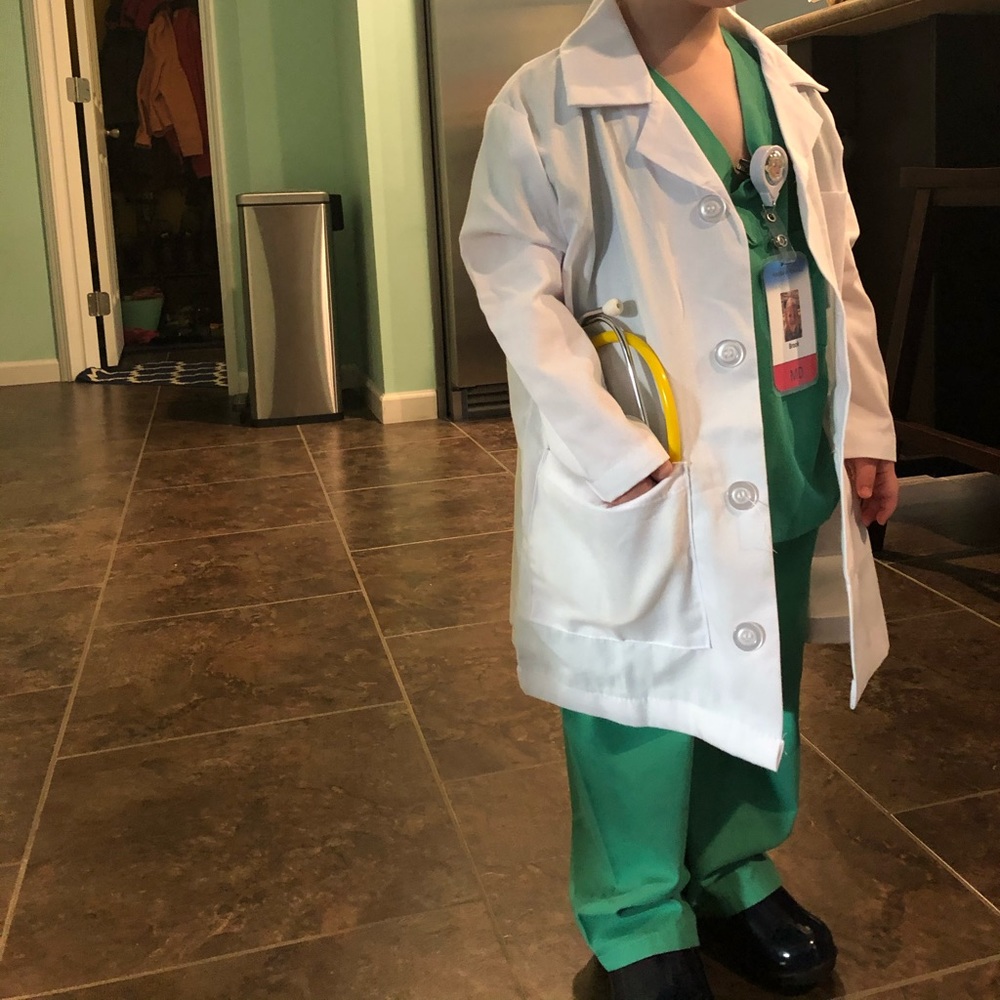 Toddler Doctor Halloween Costume